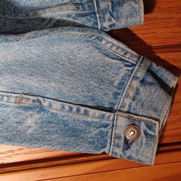 Vintage Levi Strauss & Co. Original Authentic Red Label Denim Blue Jean Jacket - Picture 10 of 16